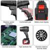 130000PRM Portable Lithium Violent Water Blowing Hair Dryer Handheld Mini Turbo Jet Fan High Power Electric Turbo Fan