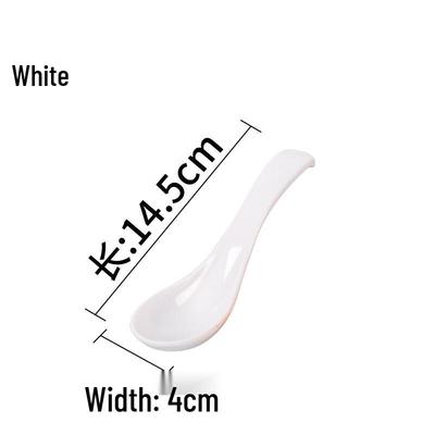 Xidian Melamine Chinese Style Soup Spoons