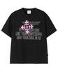 Opeunyadeu(Owai) Cross Notifications Tee - Black