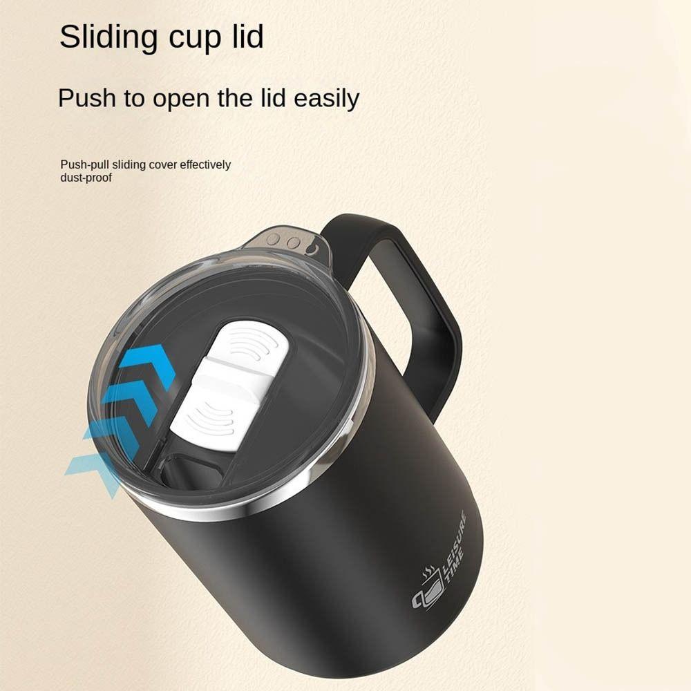 Heat-resistant Milk Coffee Cup 304 Stainless Steel Milk Tea Cup Drinking Cup Water Cup  Milk