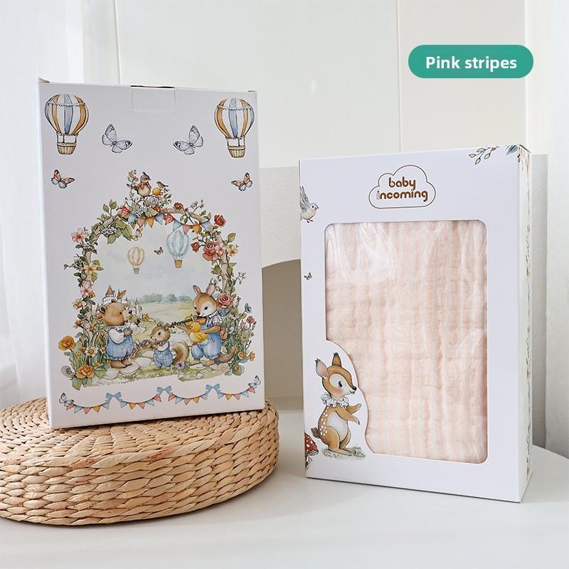 Baby Gauze, Jelly Blanket, Large Elastic Six-layer Bamboo Cotton, Washable Baby Blanket, Universal In All Seasons, Newborn Blanket