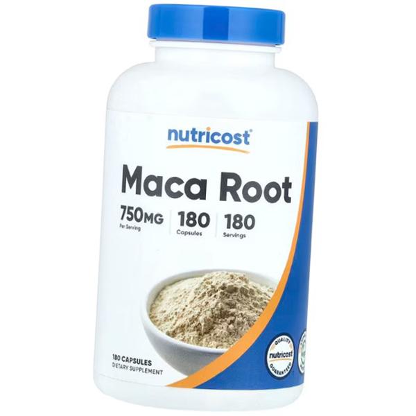 

Экстракт Корня Мака, Maca Root 750, Nutricost 180капс (71647044) 180caps