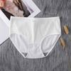 8Pcs Mid Waist Simple Underpants Bowknot Underwear for Women Breathable Seamless Briefs  Lady