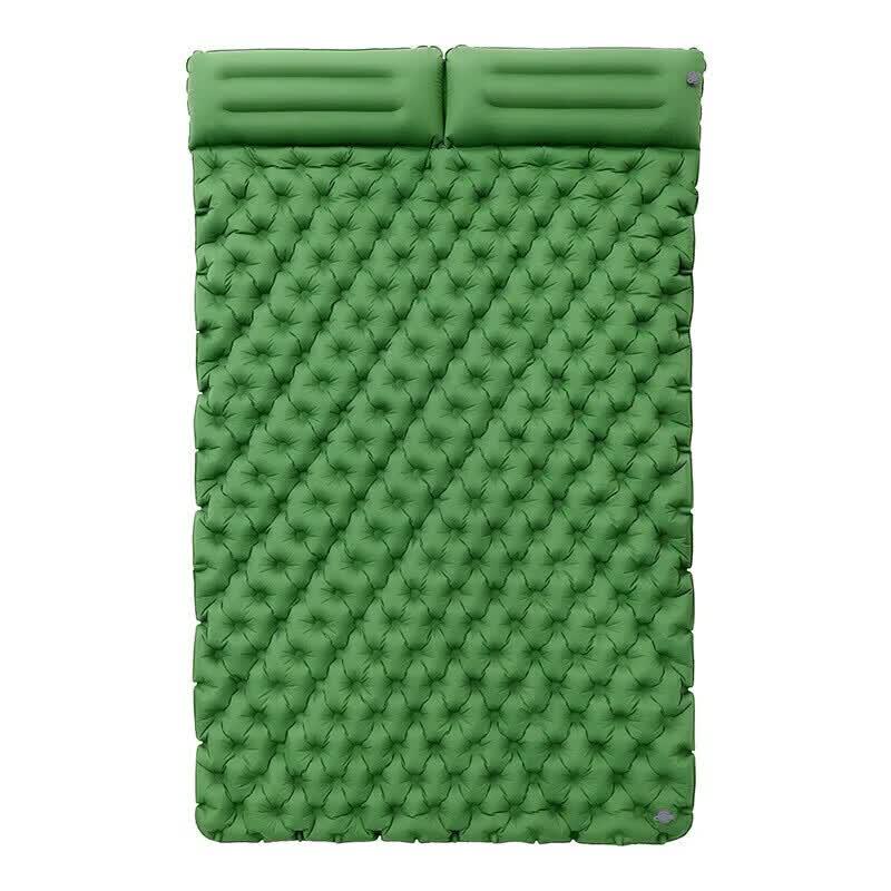 Hu Quannong CT07-J Double Inflatable Sleeping Pad with Foot Pump