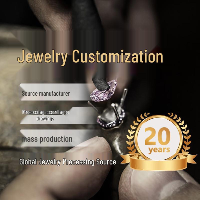 Custom Stainless Steel Jewelry with Logo & Character Engraving - OEM/ODM Titanium Steel Options Available Full Production Service