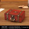Vintage Wooden Desktop Jewelry and Keepsake Box
