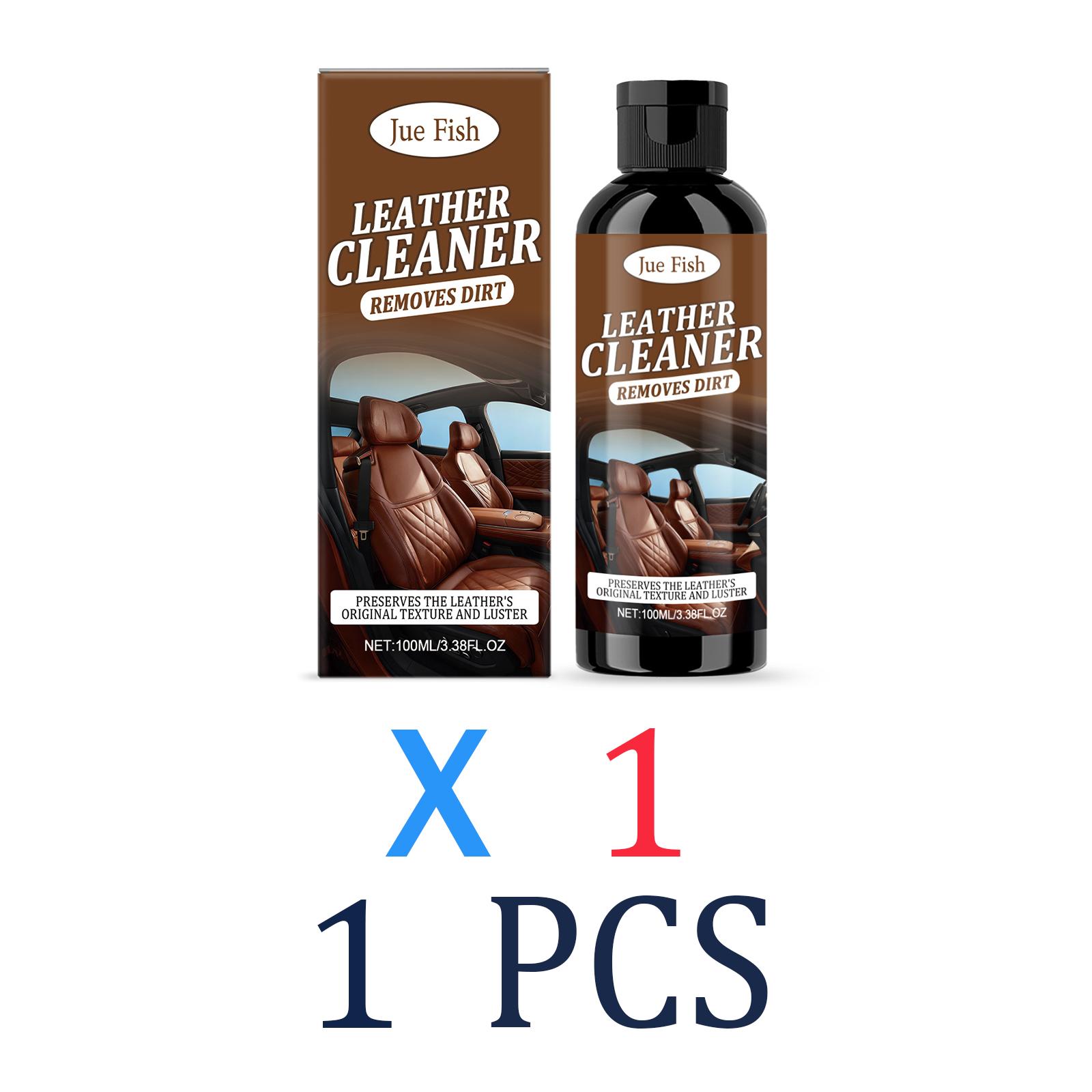 Professional Leather Cleaner and Conditioner 100ml Prevents Cracking Wear Car Interior Care Restores Grain Protector Autocare
