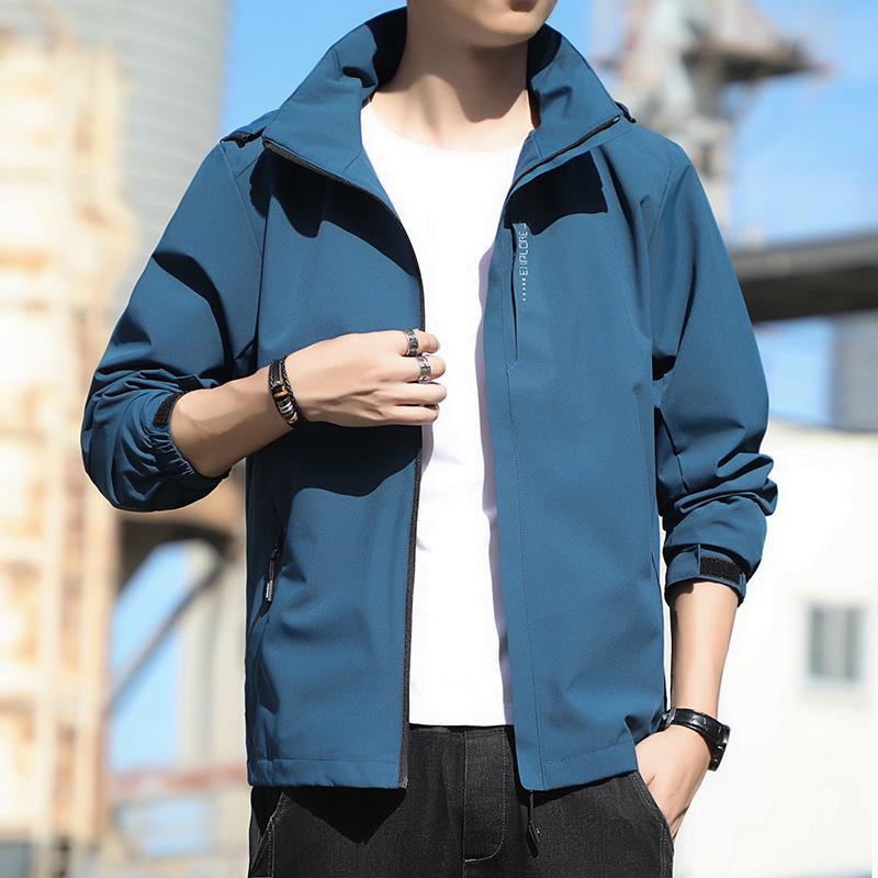 2025 Women's Spring/Autumn Lightweight Waterproof Windbreaker with Printable Logo for Outdoor Activities