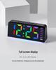 RGB Multi-functional Night Light Desk Clock with Alarm - Model GH0739R