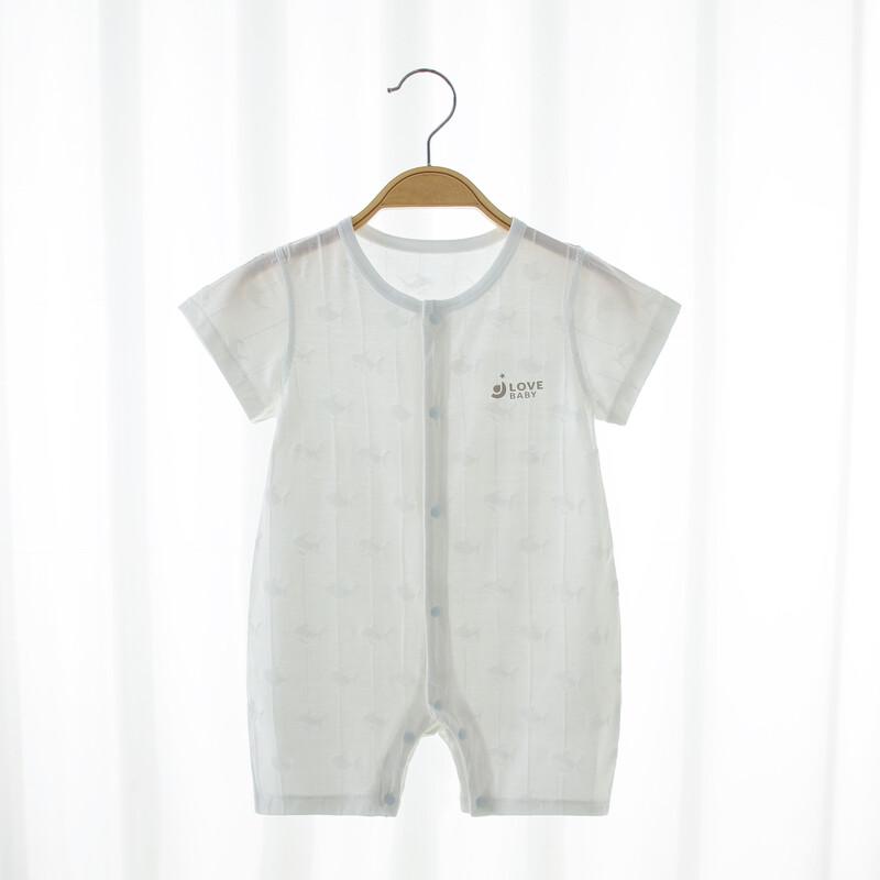 Qiaojiao Duck Modal Summer Baby Romper