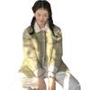 adidas Originals Color Block Logo Sports Warm Down Jacket Women Jacket Green IN0980