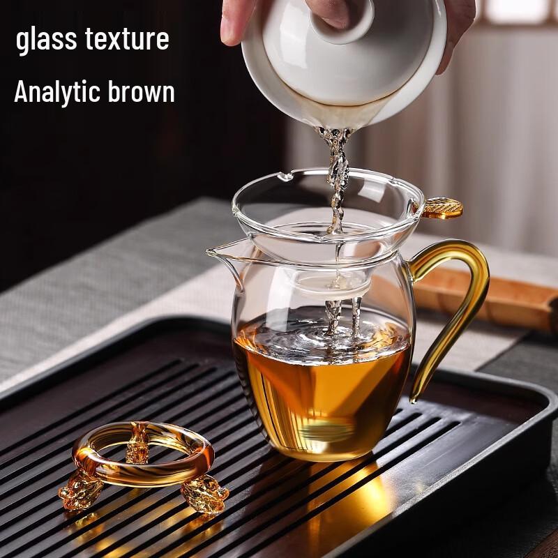Glass Gongdaobei Tea Set with Infuser