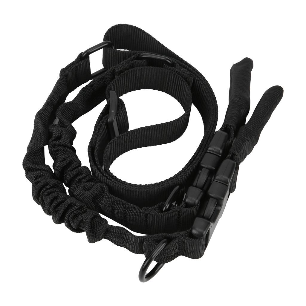 Adjustable Nylon 2 Point Sling Shoulder Strap Outdoor Elastic Hunting Belts with Metal Hook