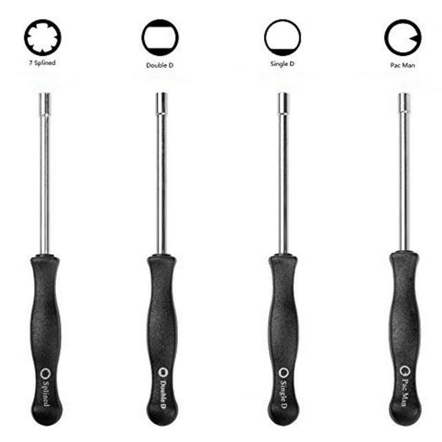 Screwdrivers Kit of Four Pieces in Carburetor Adjustments