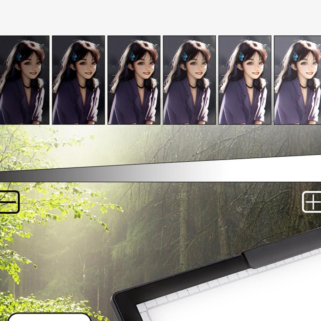 Copy Board 10W Fast Charging Portable Drawing Board LED Drawing Board Battery Copy Board Charging Copy Table