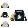 Chiikawa Cartoon Canvas Square Shoulder Bag With Inner Pouch For Casual Outings