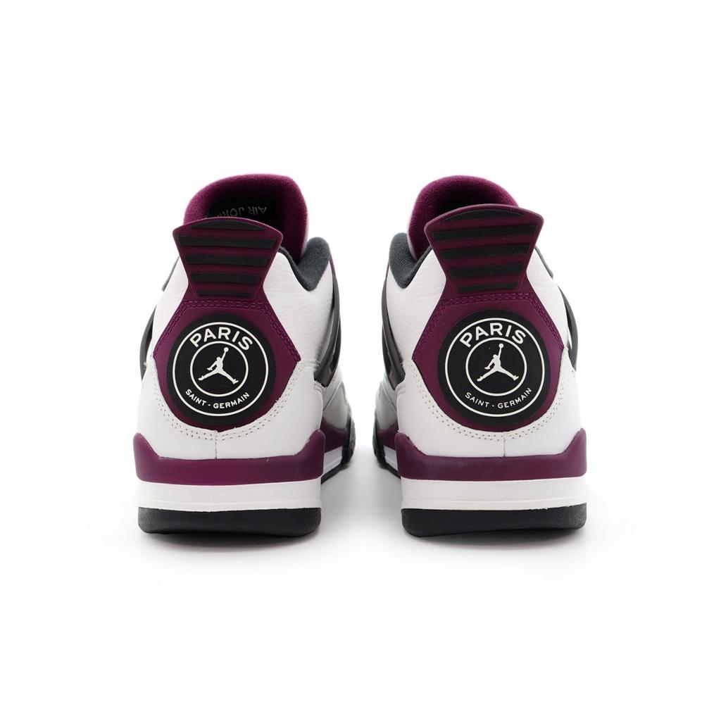 CZ5624-100 Paris Saint Germain PSG Nike Air Jordan 4 Retro Beyaz Bordo Erkek