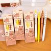 1 Box 4Piece Cute Kabipbala Animals Girls Boys Gel Pen Press Office Gift School Supplies Stationery Kawaii Funny Pens