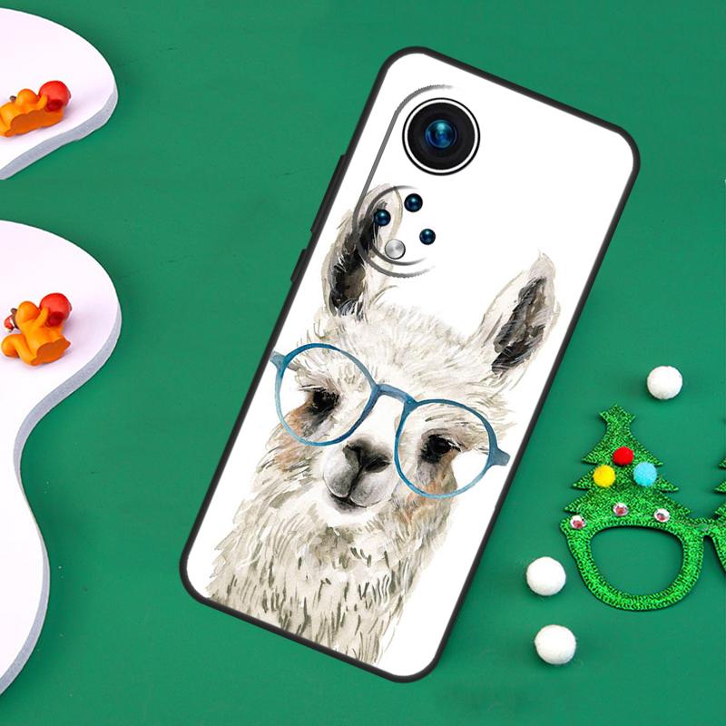 Lama Llama Alpaca Case For Honor 200 Pro X9c X9b X9a X8a X8b X7a X6a X8 X9 50 70 90 Magic 5 6 7 Lite Cover