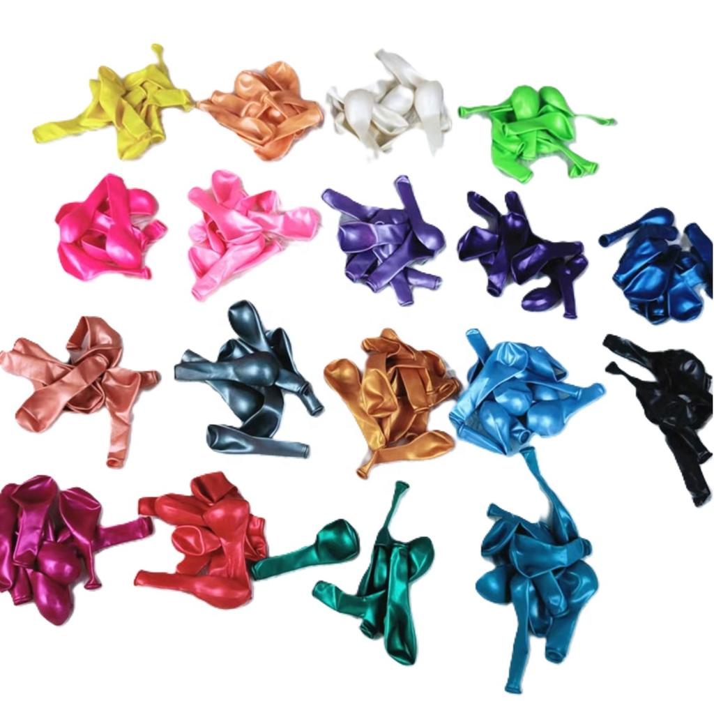 Colorful Latex Hot Water Balloons Round 5 Sizes for Birthday Wedding Graduation Mother's Day Christmas Party Decorations