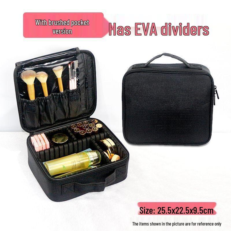 

Large Capacity Portable Makeup and Tool Bag for Women - Multifunctional Storage for Nail Art, Tattoo, Microblading, Eyelash Extensions, and Travel.