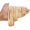 HAIDIBAO-Rubber Bands Assorted Sizes Beige Elastic Bands for Office Supplies 0.5lbs Size16,Size#18,Size #33,Size(4-4/5" x 1/6"),Size#69 Rubber Band