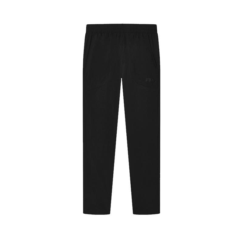 New FILA Casual Pants Men's Jet Black F11M438803FBK