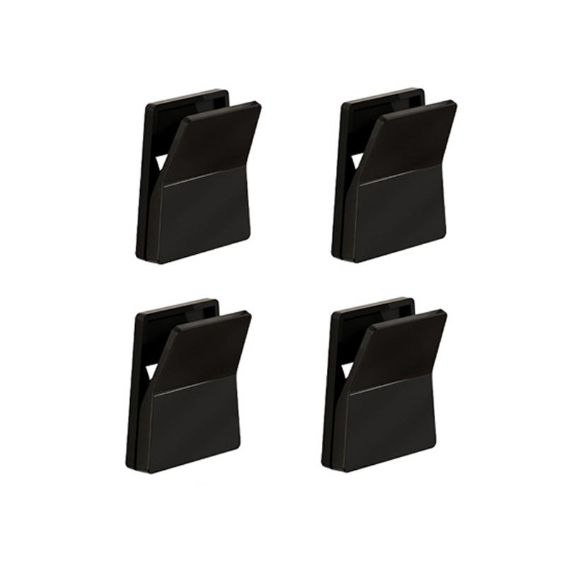

4pcs Kitchen Cleaning glove Clips Multifunctional Storage Clips Wall Mount Punch Free Towel Clamp Toothpaste Holder
