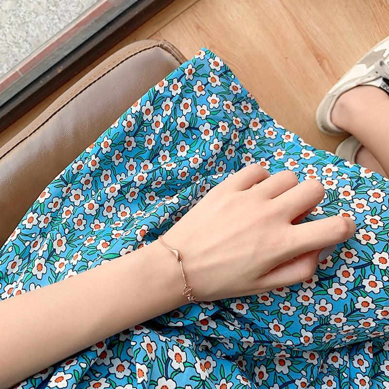 S925 Sterling Silver Korean Style Women's Bracelet - Perfect for Couples and Birthday Gifts