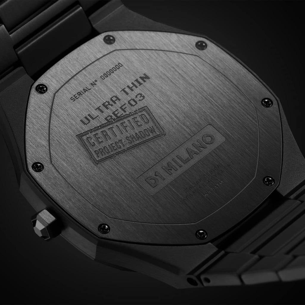 D1 Milano UTBJSH Ultra Thin Shadow - 40mm Stahl