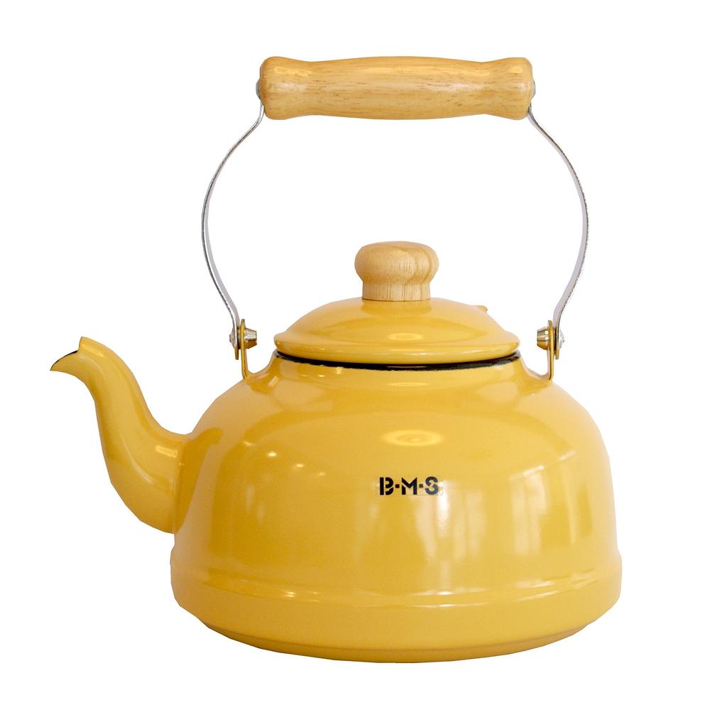 Fuji Enamel Beams Simple 2.3L Kettle, Yellow, BMS-2.3K Y