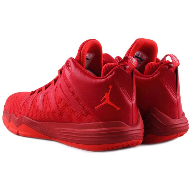 Jordan CP3 9 Cushioning Slip Resistant Coverage Lightweight Rebound Mid top Basketball Shoes Men's Red 829217-605