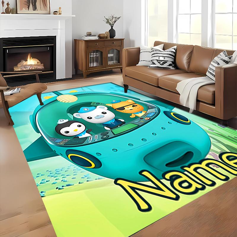 Custom personalization Octonauts Area Rug - Perfect For Kitchen, Bathroom,Laundry Room Decor Large Size Available,Gift All Seasons