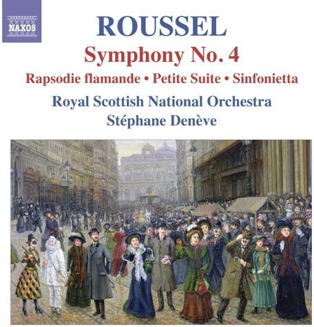 

CD STEPHEN DENEUVE ROUSSEL ROYAL SCO Symphony No. 4 Japan ObiClassical Used