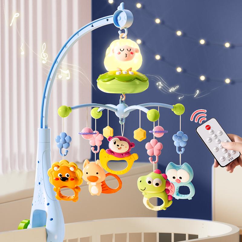 Musical Rotating Baby Bedside Ornament: 0-1 Year Crib Rattle