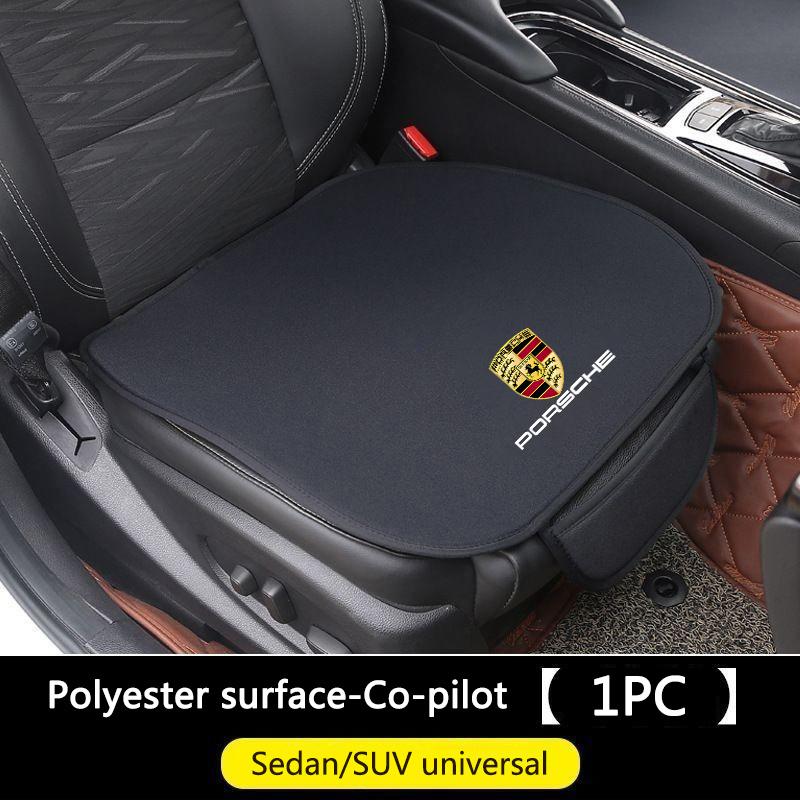 Car Interior Front Back Seat Cushion Protect Pad Non-Slip Cover For Porsche Cayenne Panamera Macan 911 718 Taycan Boxster Cayman