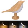 Small Bird Table Lamp Touch Control 3 Color Mode Dimmable USB Rechargeable Cordless Desk Light for B