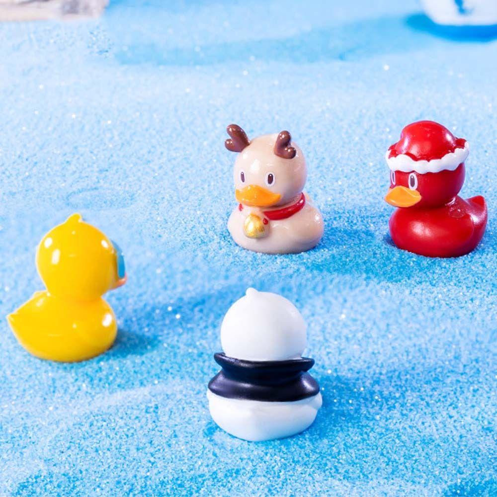 DIY Duck Figurines Miniature Cute Micro Landscape Decoration  Home Desktop Decor