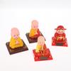 1Pcs Auto Shaking Little Monk Car Interior Accessories Toy Mini Solar Powered Little Monk Car Ornament Desktop Office Decoration