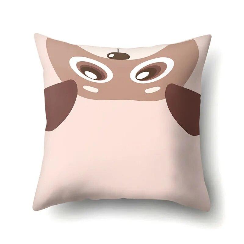 Hundemode Frischer Druck Kissenbezug Sofa