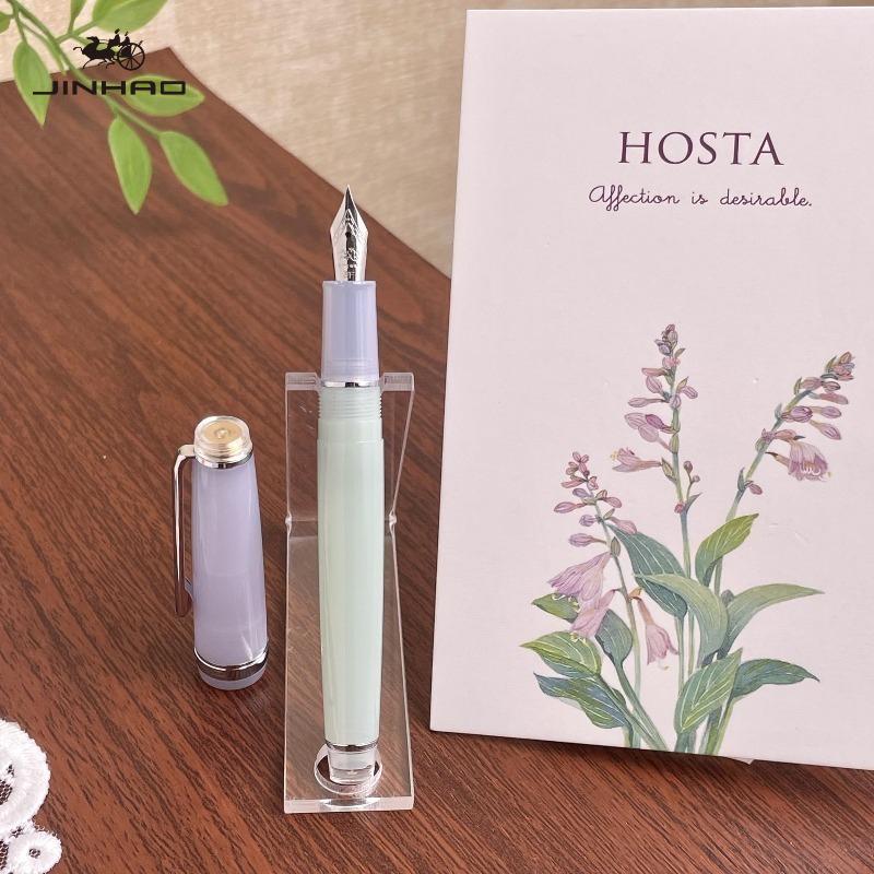 2026 Limited Flower Series !!! JINHAO 82 Fountain Pen EF/F/M Macaron Color Calligraphy Pen School Office Supplies Stationery