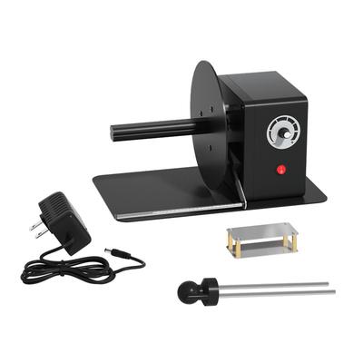Automatic Label Rewinder 12V Self-Adhesive Barcode Paper Electric Label Rewinding Machine Label Spooler for Retail Food Labels