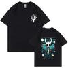 Populární Hra Hollow Knight Vzor Tričko Unisex Kreslený Volný Měkká Bavlna Ležérní Vintage Tričko Dárek Pro Ženy A Muže Tričko