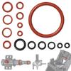 1-5set O-Ring Seal Kit Silicone Gasket Tools For Food Grade Coffee Machine Brewing Group Spout Connector Maintenance Accessories
