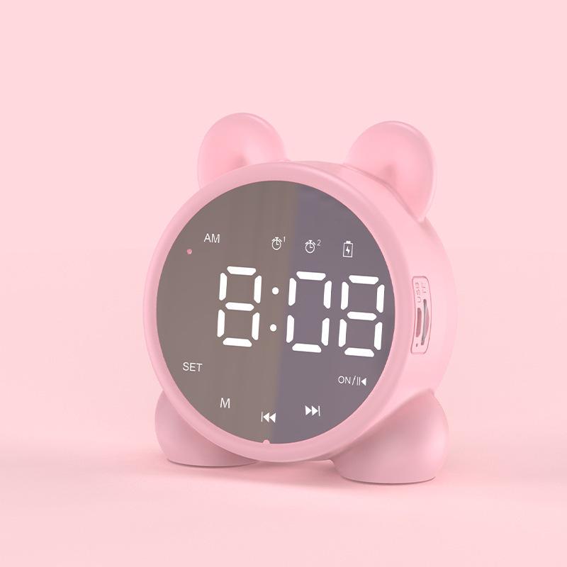Cross G9 Little Devil Bluetooth Alarm Clock with AI Smart Speaker and HiFi Subwoofer