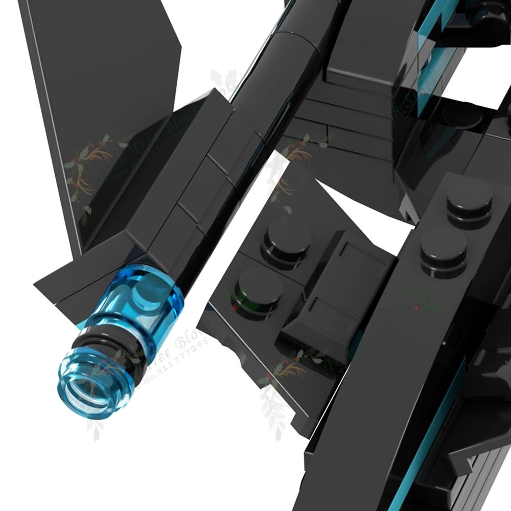 Sci Fi Film Series Building Block Tron Fighter Jet Racing Cars MOC Adult Creative Models DIY Assembly Bricks Toys Gifts For Kids