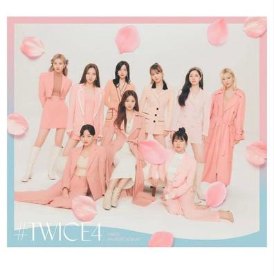 [USED] TWICE4 First Limited Edition B with Trading Card, Postcard, and Patch