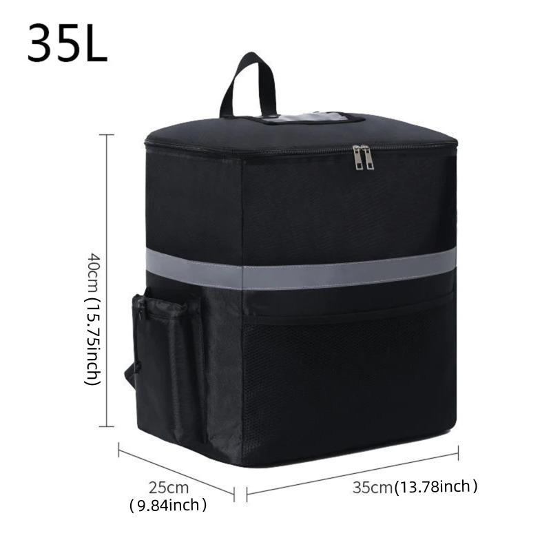 

20/35L Extra Large Thermal Food Bag Cooler Bag Refrigerator Box Fresh Keeping Food Delivery Backpack Insulated Cool Bag