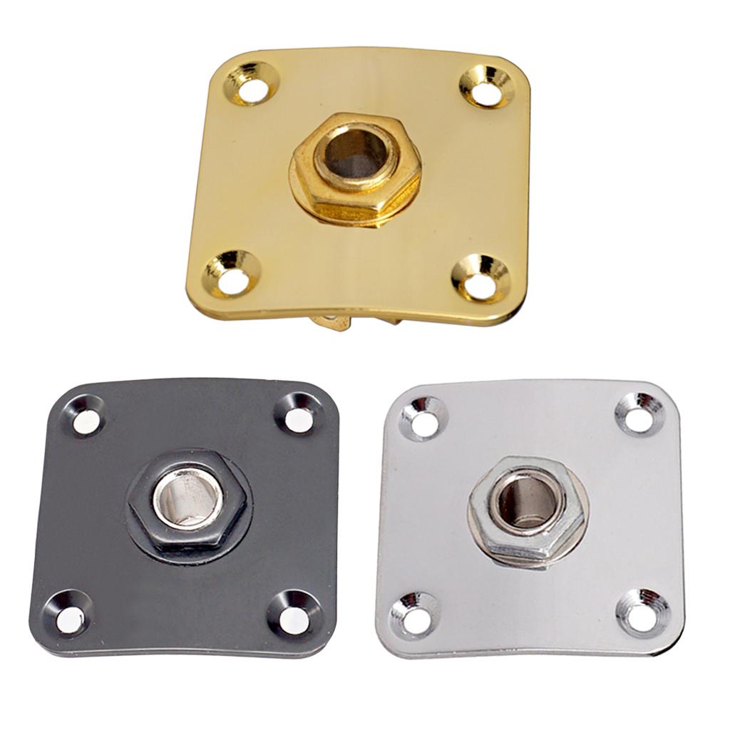 Metal Jack Plate/Cover for LP Electric Guitars, Guitar Accessories, Available in