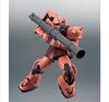 TAMASHII NATIONS ROBOT Spirits Mobile Suit Gundam Zaku 125mm malovaná pohyblivá figurka [SIDE MS] MS-06S Char's ver. ANIME. Cca. ABS a PVC